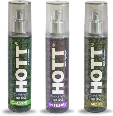 

HOTT Set of 3 Intense, Noir & Calypso Perfume for Men - 60 ML No Gas & Long Lasting Pocket Perfume Perfume - 60 ml(For Men)