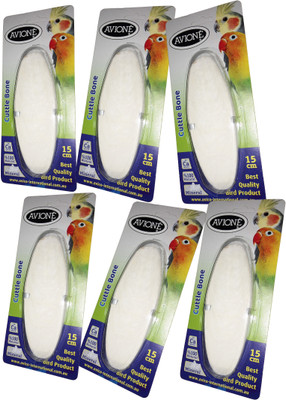 

ROYAL PET Bird Life CuttleFish Bone (Pack of 6 | 15cm) | 100% Natural Premium Quality Bird Food With Calcium & Mineral | 165 g Dry Bird Food(Pack of 6)