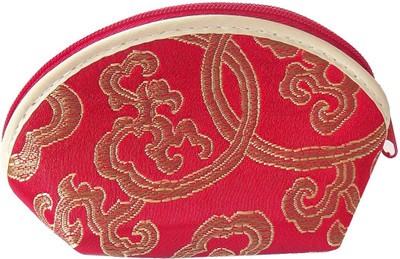 

Lyfe Fashions Red Jacquard Coin Purse(Red)