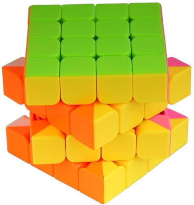 

D ETERNAL 4x4x4 High Speed Stickerless Magic Rubiks Puzzle Cube(1 Pieces)