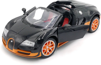 

Zest 4 Toyz Rechargeable Bugatti Style RC Car With Fully Function Doors(Orange)