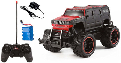 

Zest 4 Toyz Off Roading Monster Racing H2 Hummer Scale 1:16 Toy Car(Red)