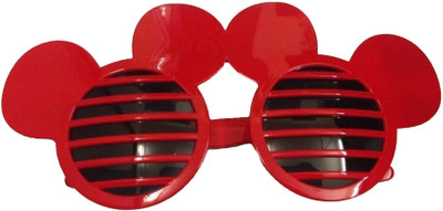 

Funcart Red Mickey Mouse Black Shutter Sunglasses