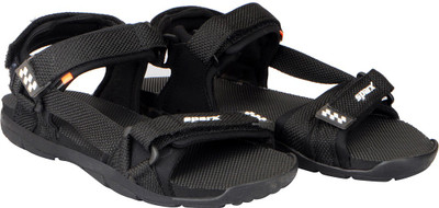 

Sparx Men Black White Sandals