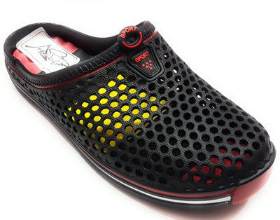 

Angel Fashion Men Black Clogs