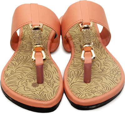 

Fashionitz Women Peach Flats