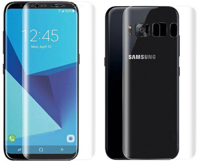 

RKANDROID Front and Back Screen Guard for Samsung Galaxy S8 Plus/ S8+ Unbreakable Screen Guard With FREE Installation Kit, Transparent