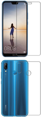 

Discoverz Front and Back Screen Guard for Huawei P20 Lite, Transparent