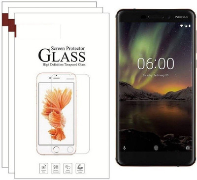 jbj Screen Guard for NOKIA 6.1 2018, Black