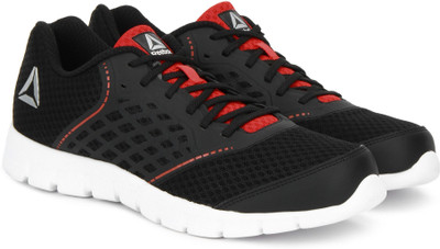 

REEBOK GUIDE STRIDE RUN Running Shoes For Men(Black, Blk/glow red/metsil/wht