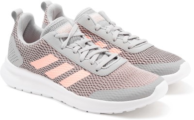 adidas gray and pink shoes