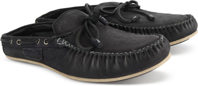 

Pavers England Boat Shoes For Men(Black, Navy