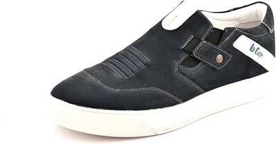 

Lee Cooper Slip On Sneakers For Men(Grey, Blue