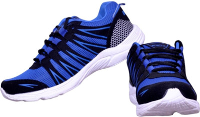 

Begone MT Mark Black White Sole Running Shoes For Men(Blue