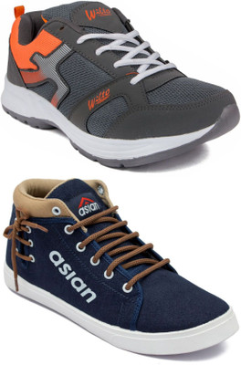 

Asian Casuals For Men(Grey, Blue, Multicolor