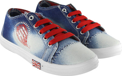 

BELLA TOES Sneakers For Women(Blue, Red