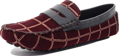 

ROAD STAG Men's & Boys Loafers For Men(Maroon