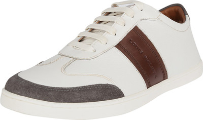 

Louis Philippe Louis Philippe White Casual Shoes Sneakers For Men(White, Brown