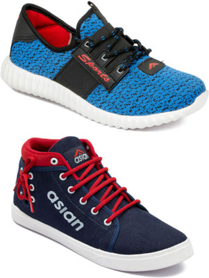 

Asian Walking Shoes,Gym Shoes,Casual Shoes,Loafers,Canvas Shoes,Sneakers,Training Shoes, Running Shoes For Men(Multicolor