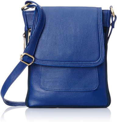 

INF Women Blue PU Sling Bag