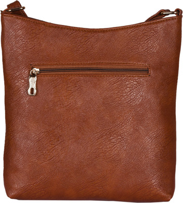 

TR Fashion Girls Khaki PU Sling Bag