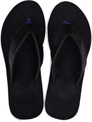 BERLOC Flip Flops, Black
