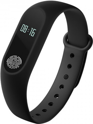 

Like Star M2 Smart Fitness Band Activity Tracker with heart rate monitor Waterproof-HQ01(Black Strap, Size : Free Size)