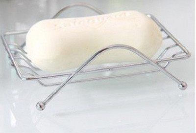 

Pindia 1Pc Rectangle Shape Stainless Steel Soap Dish Case / Soap Stand / Soap Holder For Bathroom And Kitchen(Silver)