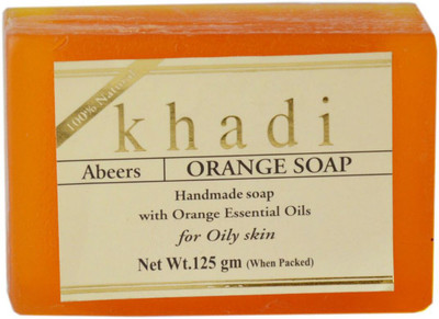 

ABEERS PURE ESSENCE ORANGE SOAP WITH ESSENTIAL OILS(125 g, Pack of 5)