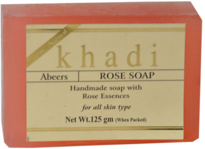 

ABEERS PURE ESSENCE ROSE SOAP WITH ESSENTIAL OILS(125 g, Pack of 5)