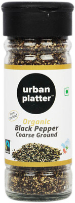 

Urban Platter Organic Black Pepper Coarse Ground [Fairtrade & USDA Certified](45 g)