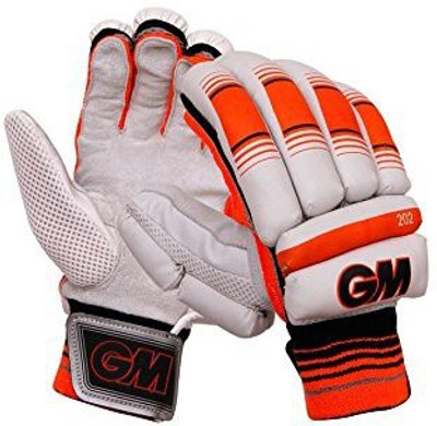 

GM 202 RH Batting Gloves (Men, Orange, White)
