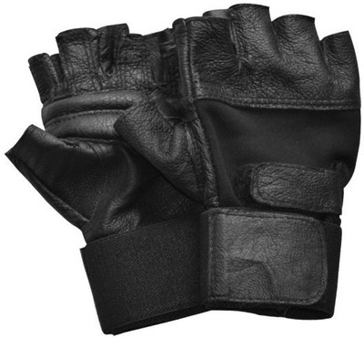 

ARZ Weight Lifting Gloves / Gym Gloves pair Gym & Fitness Gloves (Free Size, Black)