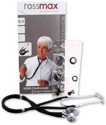 

ROSSMAX EB500 Professional Stethoscope(Black)