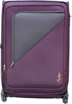 

Skybags Amore Spinner Soft Trolley 66 cm (Purple) Expandable Check-in Luggage - 28 inch(Purple)