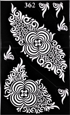 

ARR Henna Stencils HS 362(henna deisgn)
