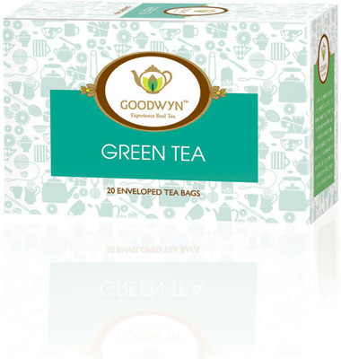 

Goodwyn Pure and Premium Green Tea, 20 Tea Bags Green Tea Bags Box(20 Bags)