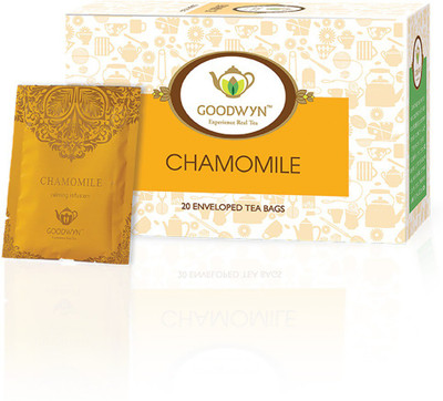

Goodwyn Stress Relief Tea Chamomile Herbal Infusion Bags(20 Bags, Box)