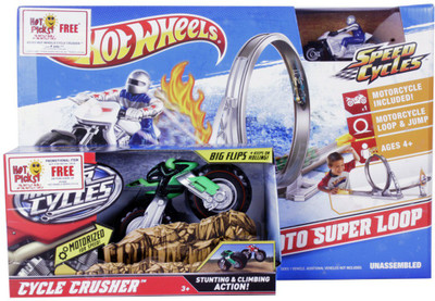 

Hot Wheels BIKE Toy Accessory(RUBBER Multicolor)