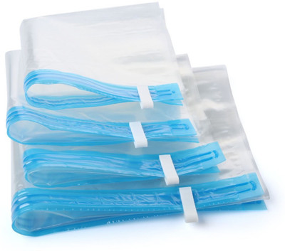 

Importikah Travel Storage Compression Bags for Clothes - Save Space in your Luggage(Blue)