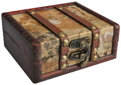 

Gem Wooden Machine Box Tattoo Products Vanity Box(Brown)
