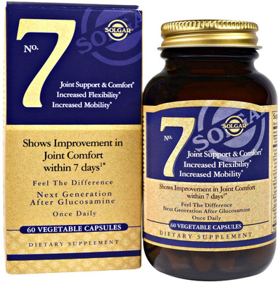 

Solgar No. 7 Joint Support and Comfort -- 60 Vegetable Capsules(60 No)