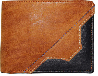 

Wildmount Men Tan Artificial Leather Wallet(3 Card Slots)