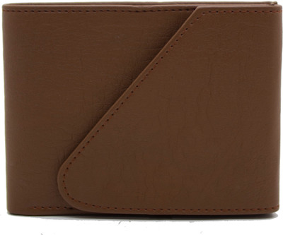 

Nietz Men Tan Artificial Leather Wallet(5 Card Slots)