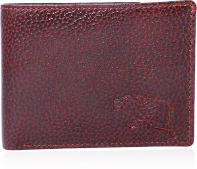 

wildcat Men Brown Genuine Leather Wallet(3 Card Slots), Black