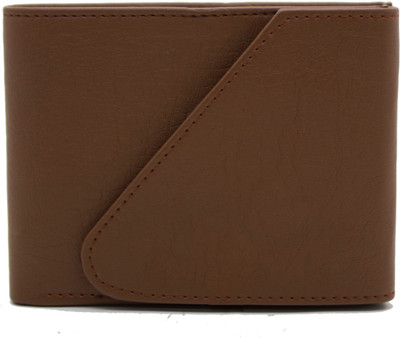 

Nietz Men Tan Artificial Leather Wallet(5 Card Slots)