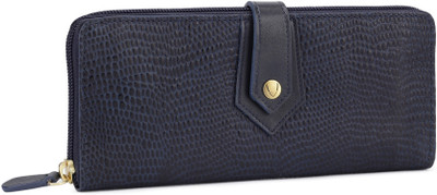 

Hidesign Women Casual Blue Genuine Leather Wallet(8 Card Slots)