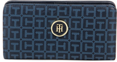 TOMMY SLG Women Casual, Evening/Party Blue Artificial Leather Wallet(13 Card Slots), Navy