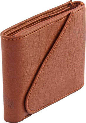 

Just Leather Men Tan Artificial Leather Wallet(6 Card Slots)