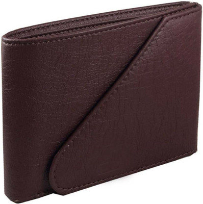 

Just Leather Men Brown Artificial Leather Wallet(5 Card Slots)